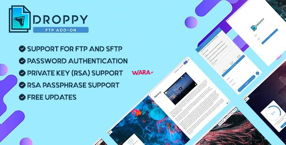 Droppy v2.3.7 - Online file transfer and sharing - Vara Script