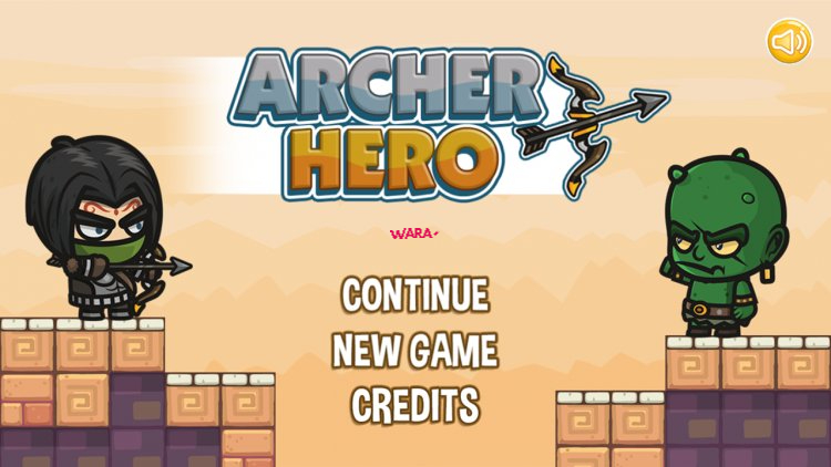Archer Hero HTML5 Game v1.0 - With Construct 3 All Source-code - Vara Script