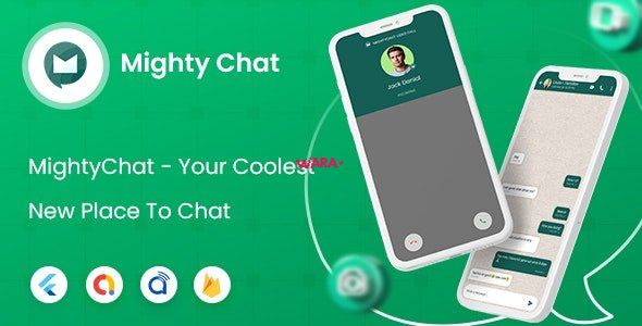 MightyChat v1.0 - Firebase Backend + Agora.io ile Sohbet Uygulaması - Ücretsiz