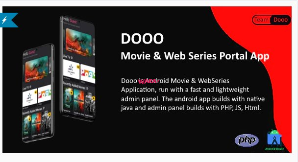 Dooo v1.6.0 - Movie & Web Series Portal App - nulled