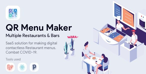 QR Menu Maker v2.6.3 - SaaS - Contactless restaurant menus