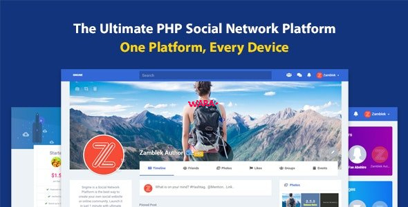 Sngine v3.3 - The Ultimate PHP Social Network Platform - nulled