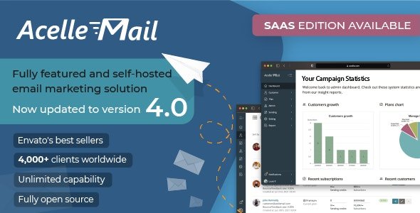 Acelle 4.0.24 - Email Marketing Web Application - nulled
