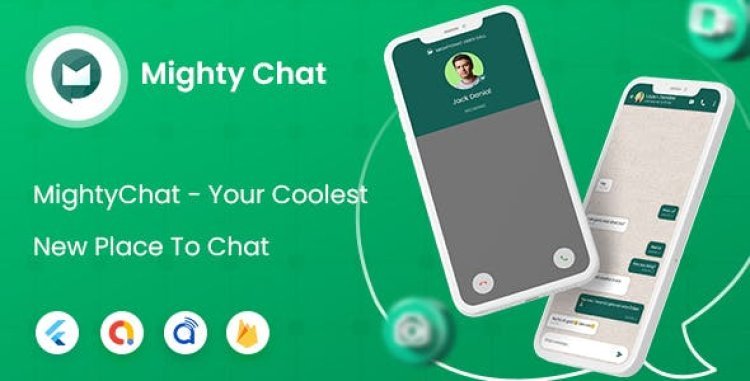 MightyChat- Chat App With Firebase Backend + Agora.io