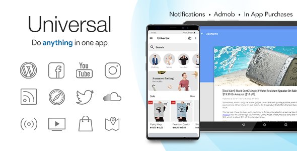 Universal - Full Multi-Purpose Android App