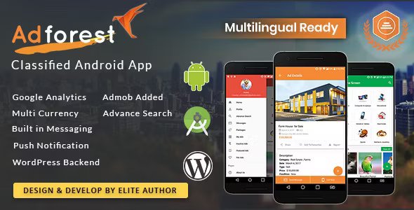 AdForest - Classified Native Android App