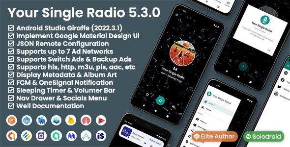 Your Radio App (Single Station)