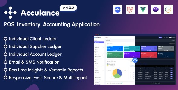 Acculance - POS, Inventory, Accounting Application
